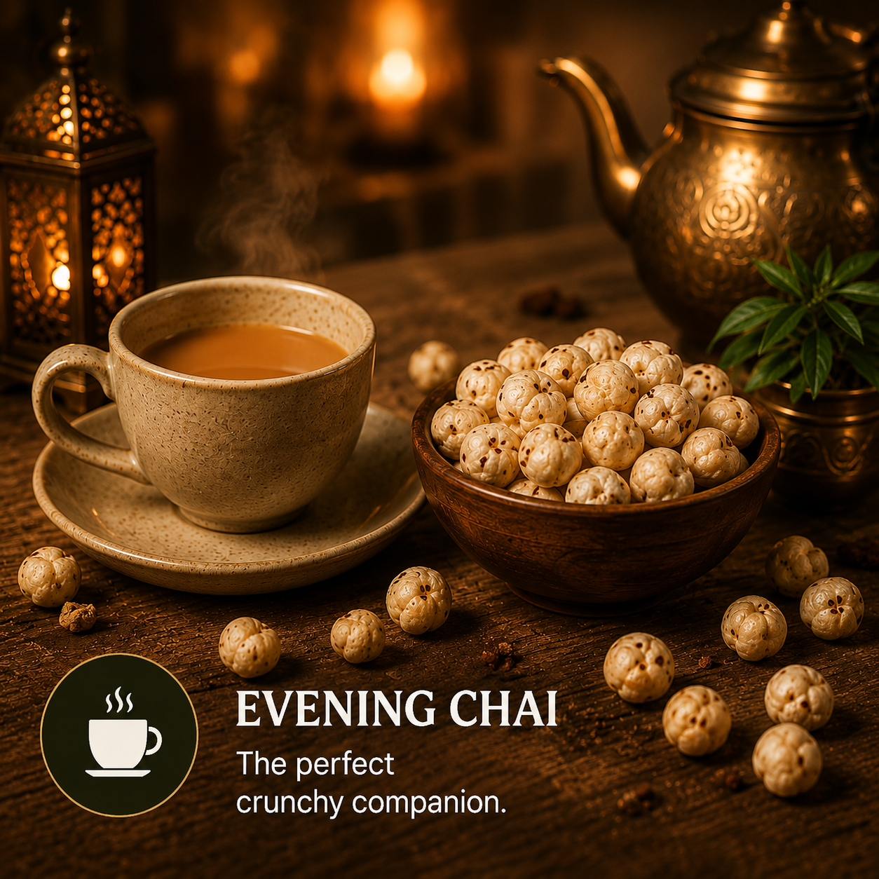 Evening Chai Layout Card