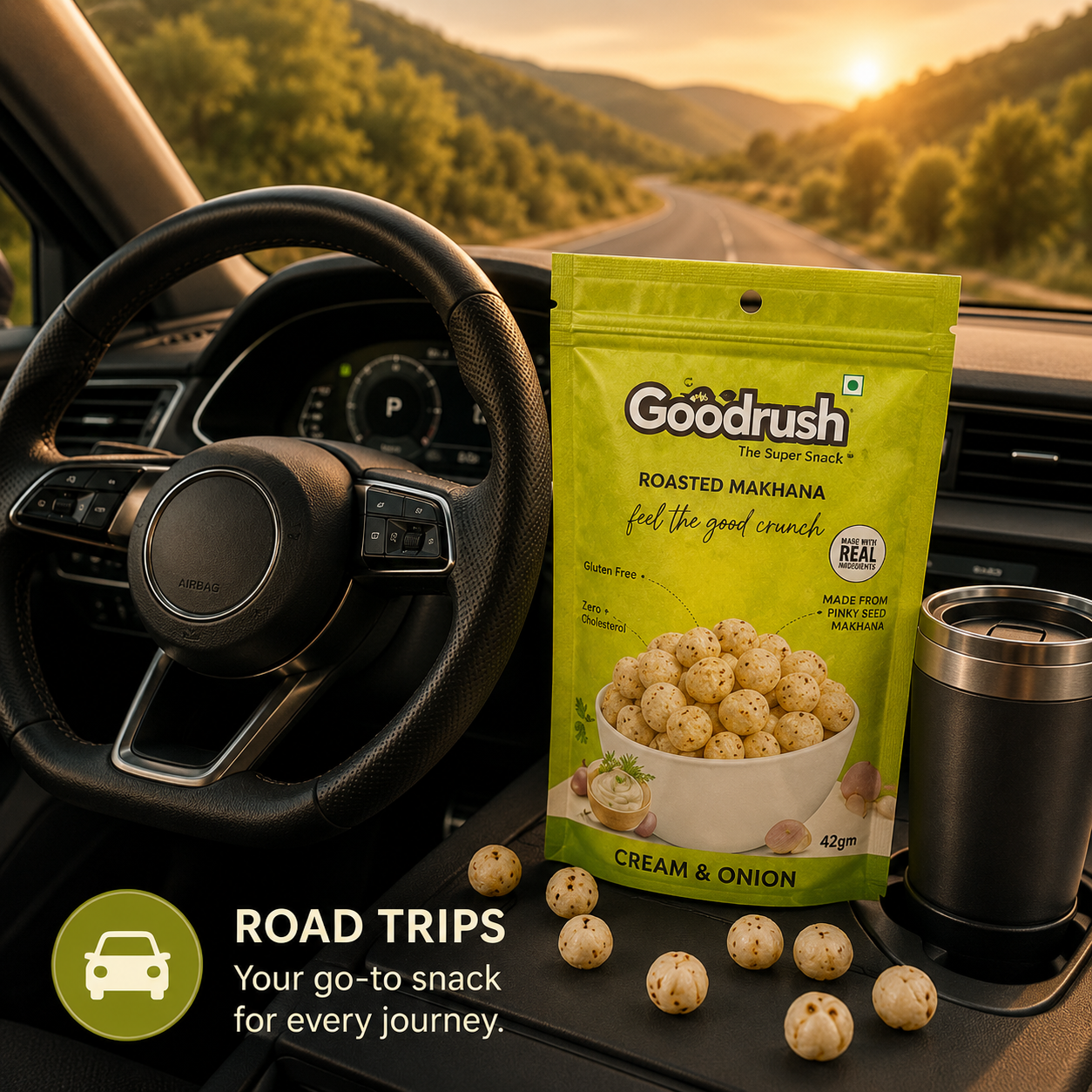 Road Trips Layout Card