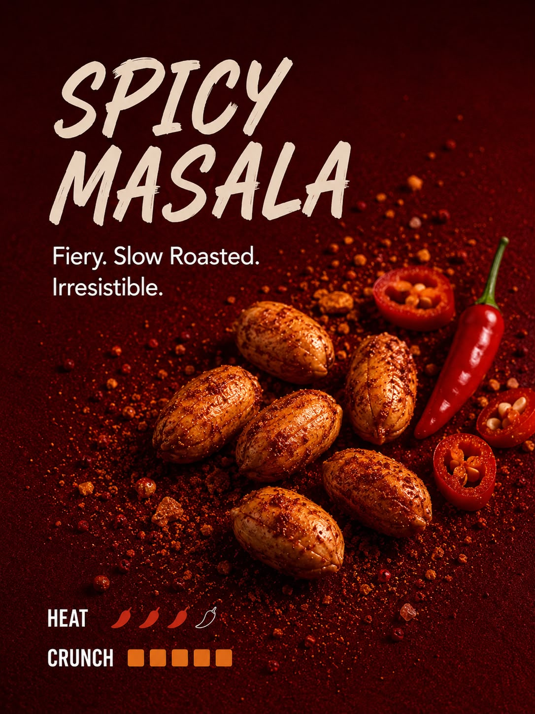 Spicy Masala Peanut Flavour